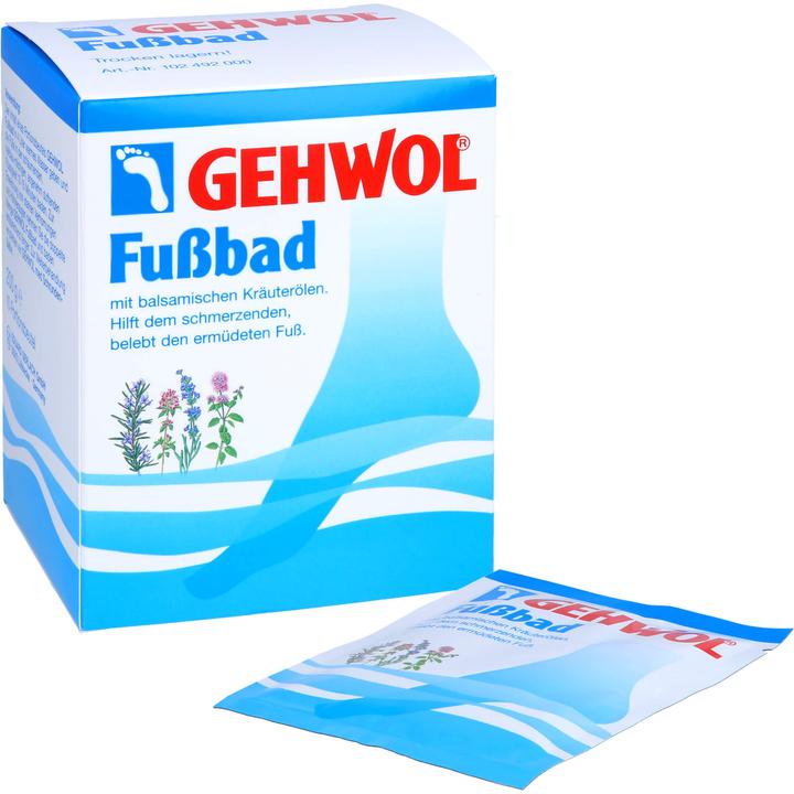 Image du produit Gehwol Bain de pieds 10 sachets de 20g (Bain de pieds, 607.75 ml)