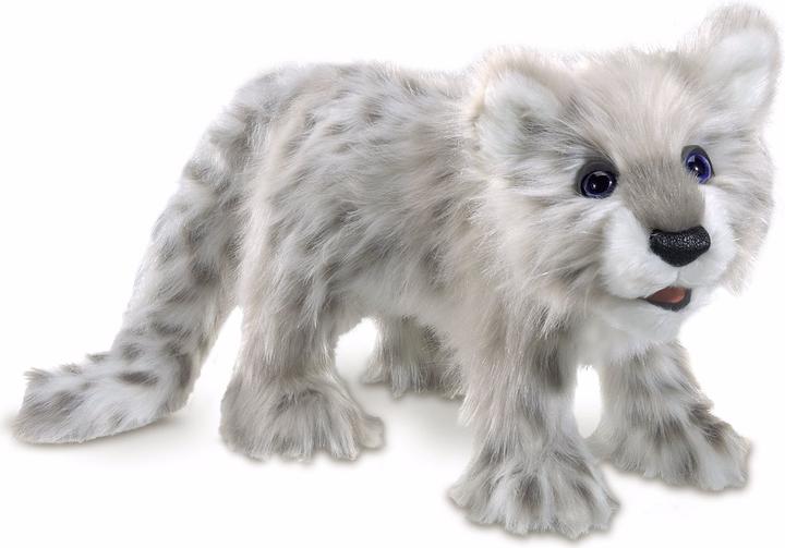 Produktbild Folkmanis Baby Schneeleopard