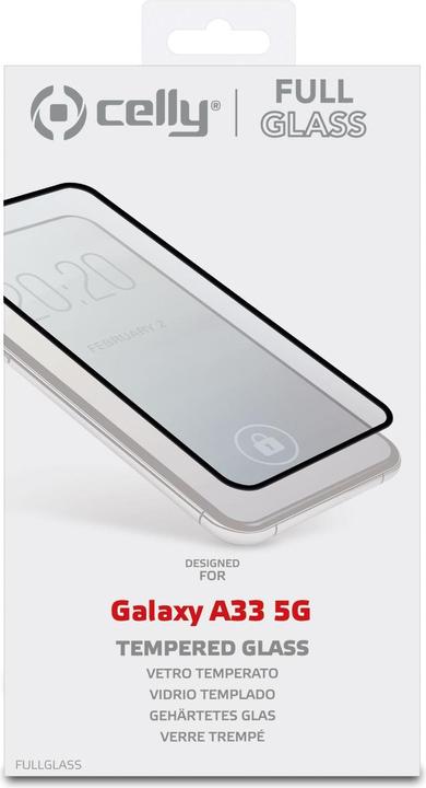 Actual product image Celly Full Glass (1 Piece, Samsung Galaxy A33 5G)