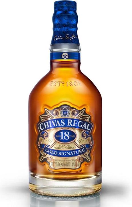 Produktbild Chivas Regal 18 Years Gold Signature (Blended Whisky, Scotch Whisky, 1 x 70 cl)