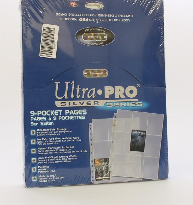 Produktbild Ultra Pro Ordnerseiten 9 Pocket Pages