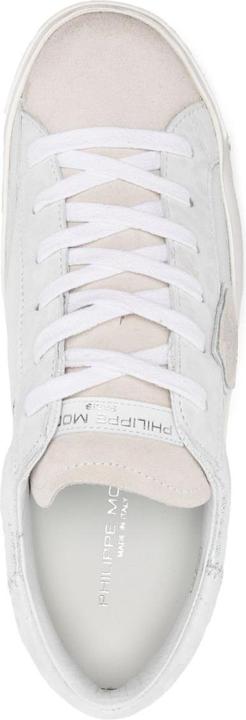 Immagine prodotto Philippe Model sneakers prsx low in laminated leather silver (40)