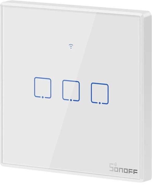 Actual product image Sonoff Light switch T2EU3C-TX WiFi-RF, 3-fold