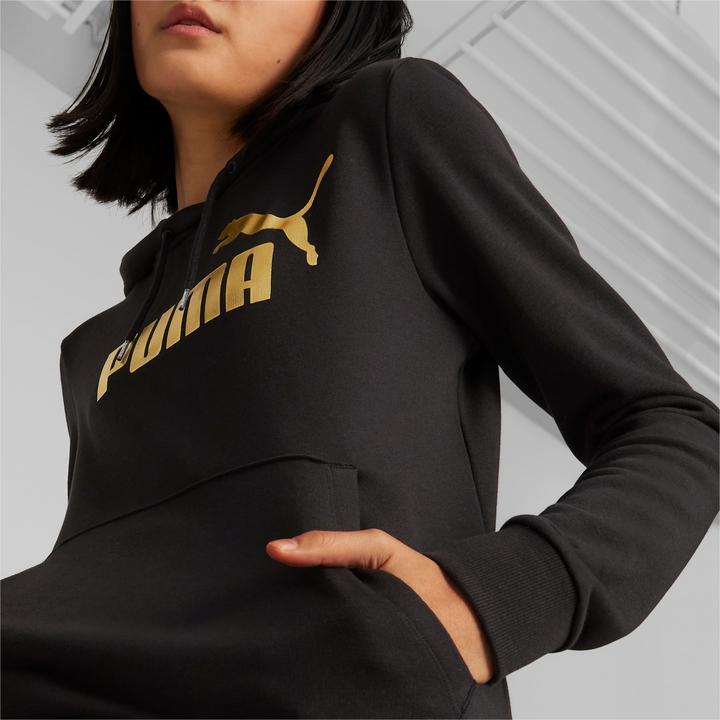 Immagine prodotto Puma ESS+ Felpa con cappuccio con logo metallizzato TR (XS)