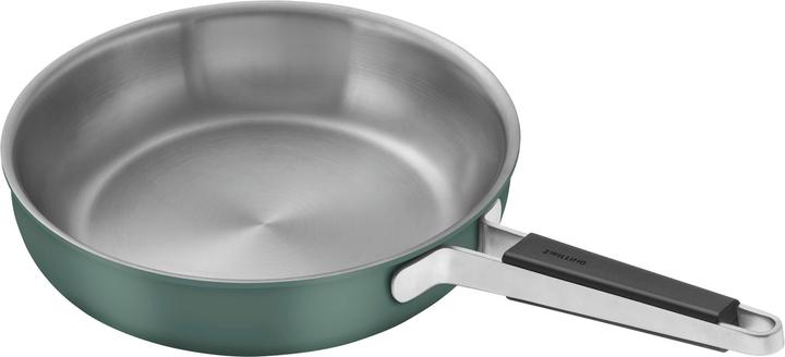 Zwilling Pure Bratpfanne unbeschichtet 28cm Grün (28 cm, Bratpfanne, Edelstahl)