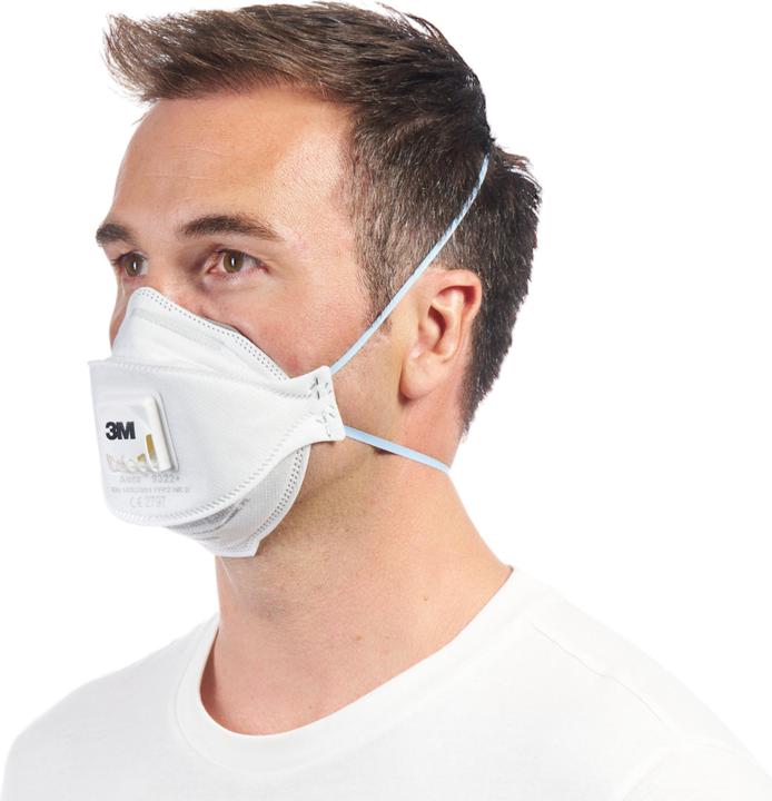 Produktbild 3M Atemschutzmaske, weiss (FFP2 R D, FFP2, 5 x)