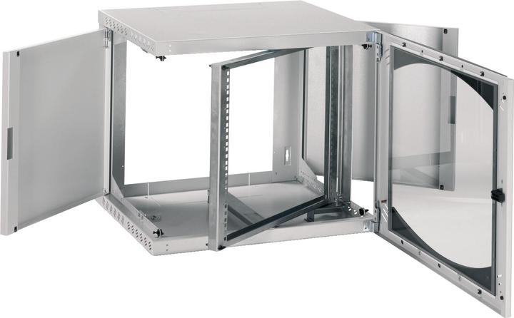 Image du produit Schneider Electric NSYOPB6U4P Coffret mural 19 pouces L x H P 600 380 400 mm 6 UH (Rack 19 pouces)