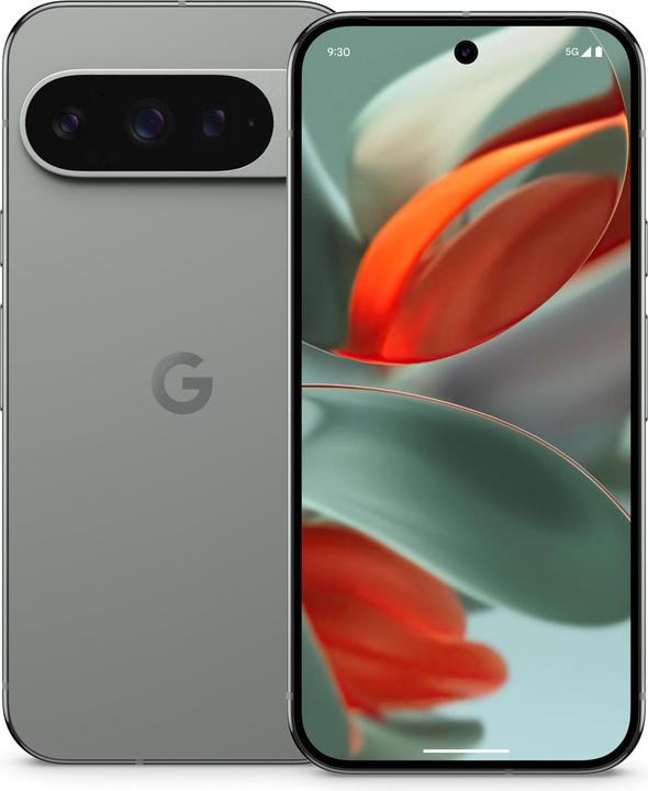 Actual product image Google Pixel 9 Pro (256 GB, Hazel, 6.30", Dual SIM, 50 Mpx, 5G)