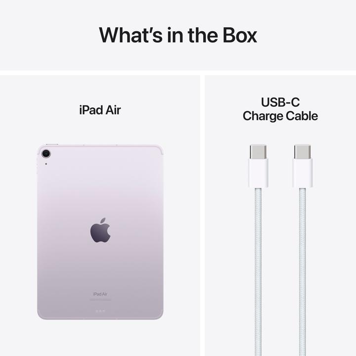 Produktbild Apple iPad Air 11 2024 (M2) (5G, 11", 1000 GB, Purple)