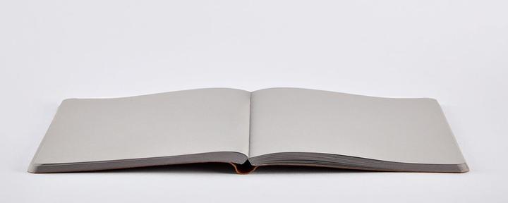 Actual product image Nuuna Not White (22 x 16.5 cm, Plain, Soft cover)