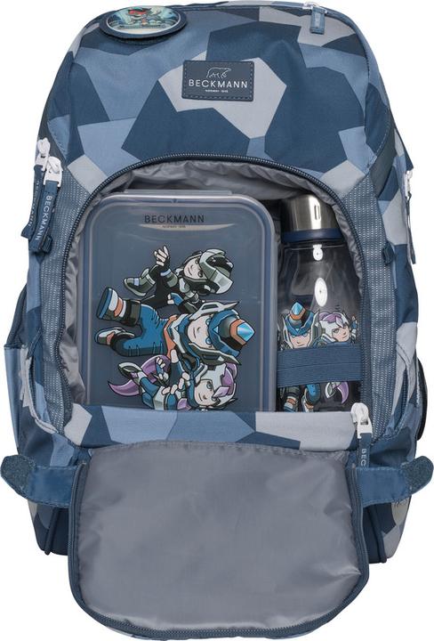 Immagine prodotto Beckmann Zaino scolastico Active Air FLX con tasca frontale double-face (25 l)