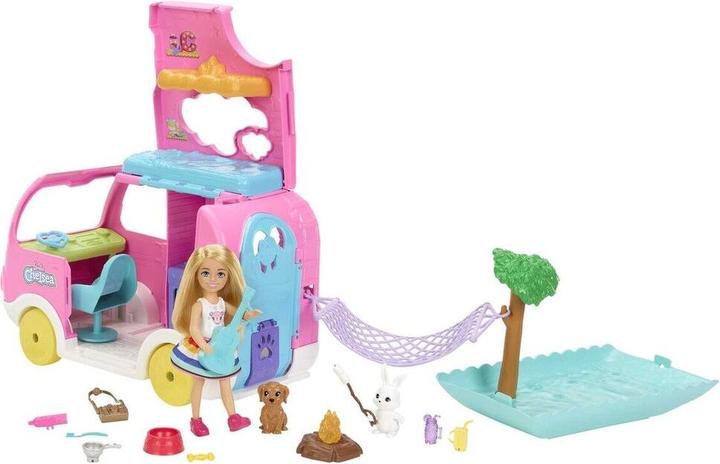 Productafbeelding Barbie Chelsea 2-in-1 camper