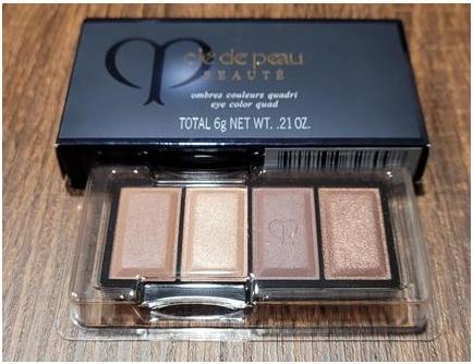 Actual product image Clé De Peau Cle De Peau Eye Colour Quad - Refill (#306 Silver Eclipse)