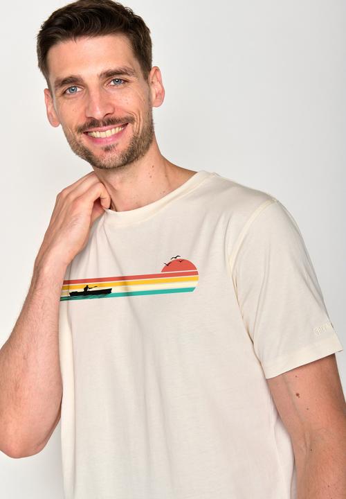 Actual product image Greenbomb Nature Canoe River Fusion T-Shirt (L)
