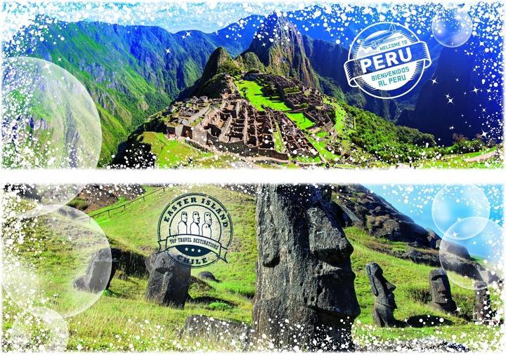 Produktbild Grafika Puzzle 1000 pieces Travel around the World - Chile and Peru (1000 Teile)