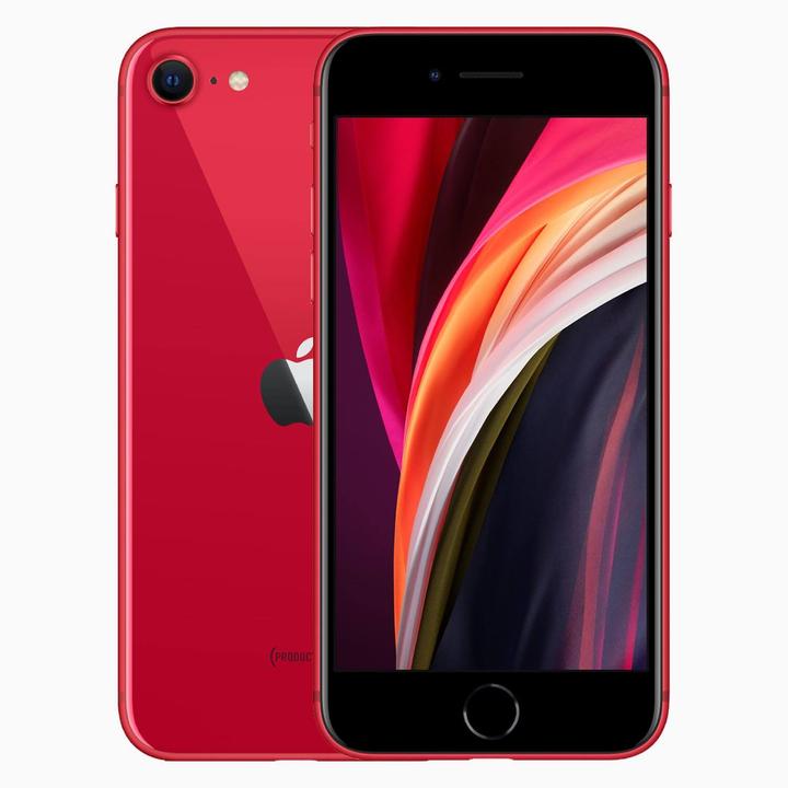 Actual product image Forza Refurbished iPhone SE 2020 (128 GB, Red, 4.70", 12 Mpx, C / Good)