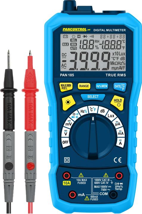 Produktbild Pancontrol PAN185 Multisensor Messgerät (CAT IV 600V, CAT III 1000V)
