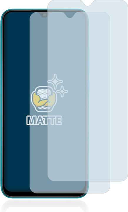 Actual product image BROTECT Anti-glare screen protector matt (2 Piece, Xiaomi Redmi 9A)