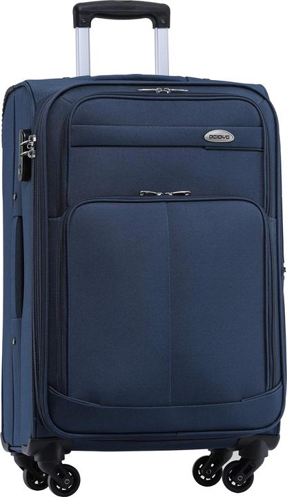 Beibye Reisekoffer L-Mittlerer Koffer-64cm, Blau (75 l, L (90 - 115l))