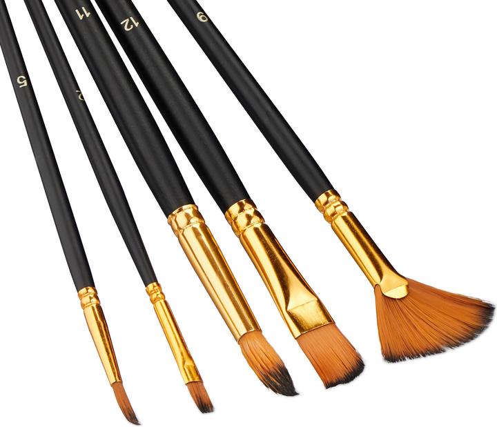 Actual product image Relaxdays 25-piece brush set (24 mm)