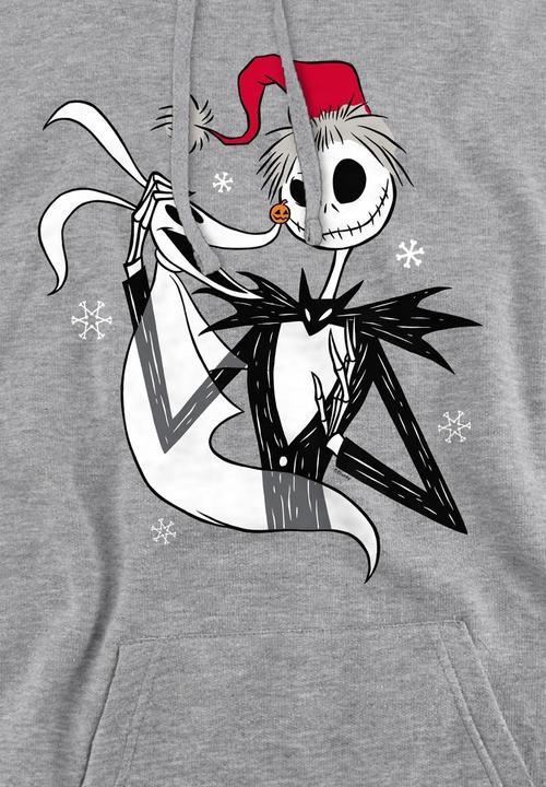 Immagine prodotto The Nightmare Before Christmas Felpa con Cappuccio Jack Skellington Uomo (L)