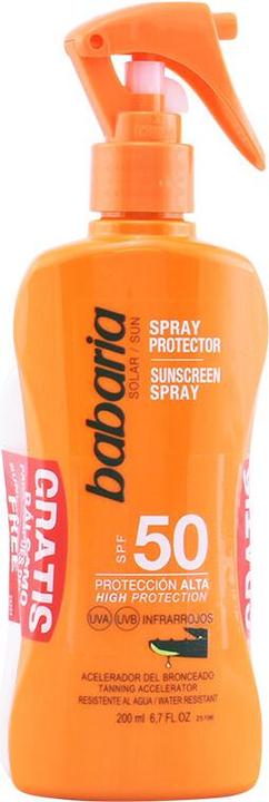 Actual product image Babaria Solar set, 1 pack(1 x 300 milliliters) (Suntan cream, SPF 50+, 300 ml)