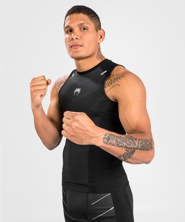 Actual product image Venum Rashguard Sleevless Biomecha - Black/Grey - XL (XL)