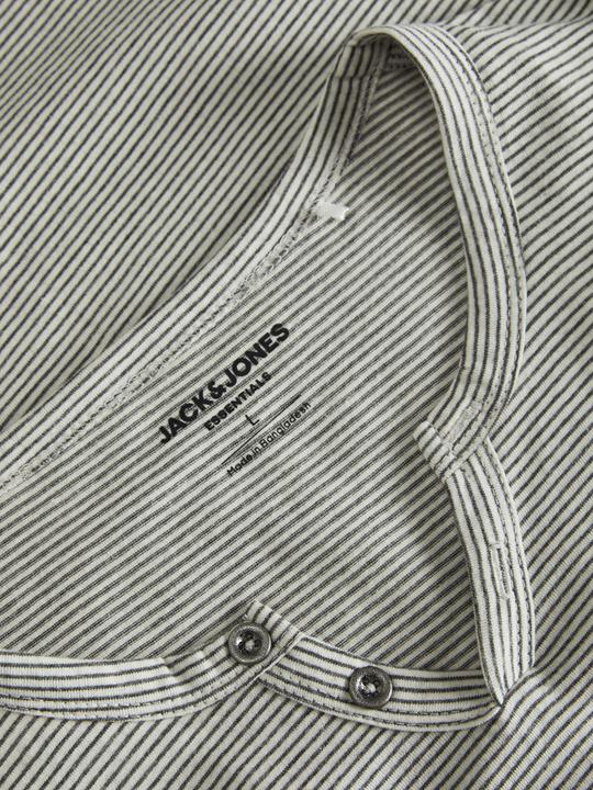 Actual product image Jack & Jones Jjesplit Neck Stripe Tee Ss Noos (XXL)