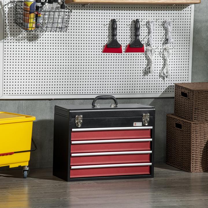 Actual product image Durhand Toolbox with 4 drawers (1 pieces)