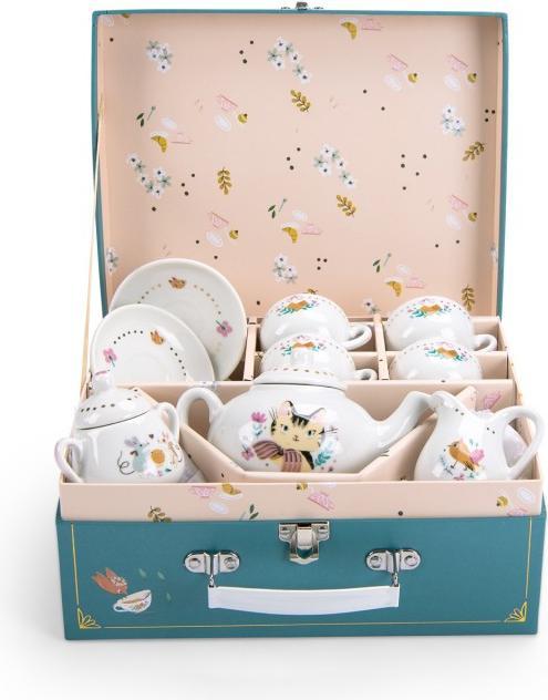 Actual product image Moulin Roty Ceramic Tea Case, Les Parisiennes