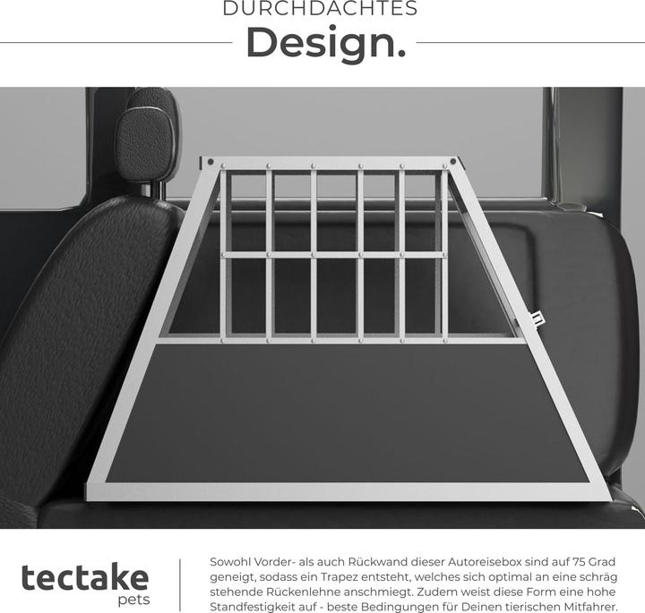 Image du produit tectake Boîte de transport pour chiens (Chien, Fermeture de sécurité)