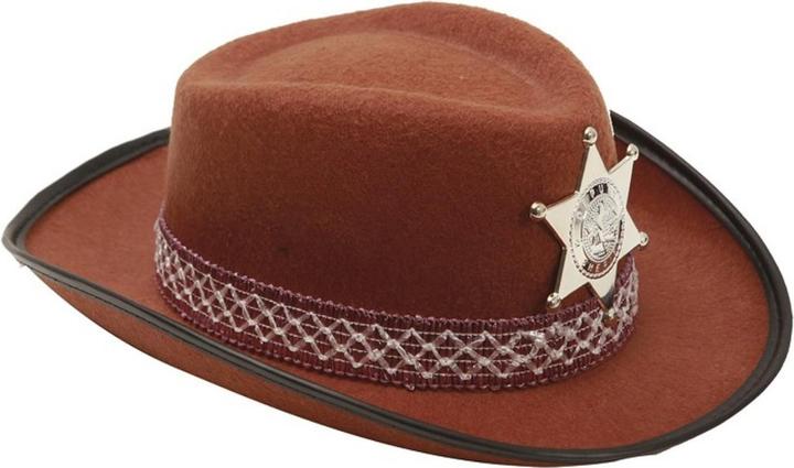 My Other Me brauner Cowboyhut 53 cm