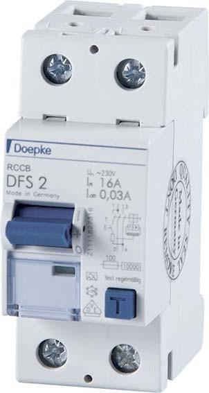 Actual product image Doepke DOEP DFS2-040-2/0,3-A Fi switch 40A 0,3A 2p