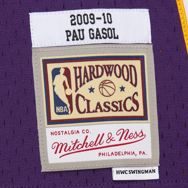 Actual product image Mitchell & Ness Swingman Mesh Jersey Los Angeles Lakers 2009 Pau Gasol (M)