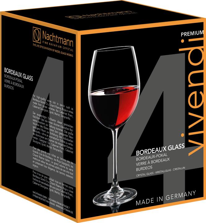 Produktbild Nachtmann Vivendi Bordeaux Pokal Rotweinglas (76.30 cl, 1 Gläser, Rotweingläser, Weissweingläser)