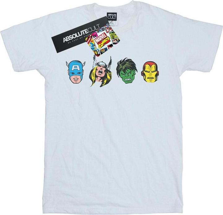 Avengers Comic Heads TShirt (4XL)