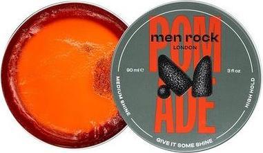 Immagine prodotto Men Rock Men-Rock - Pomata a media brillantezza - Grasso per capelli - 90ml (Gel per capelli, 90 ml)