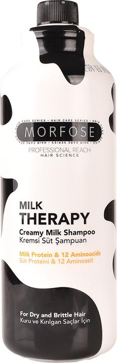 Morfose Milk Therapy Creamy Shampoo 1000ml (1000 ml, Flüssiges Shampoo)