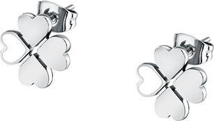 La Petite Story Steel Earrings Four-Leaf Clover Friendship
