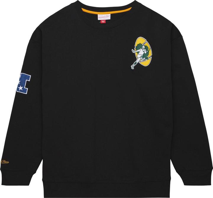 Mitchell & Ness Fleece Pullover Green Bay Packers - S (S)