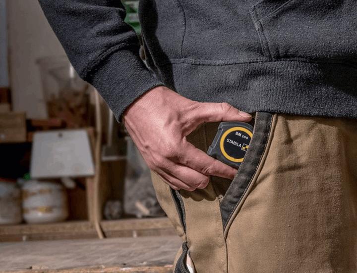 Actual product image Stabila Pocket tape measure BM 100, metric scale (Metric)