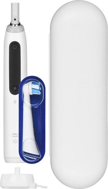 Immagine prodotto Oral-B Spazzolino elettrico iO5 Ricaricabile, Per adulti, Numero di testine incluse 1, Bianco candido, Num (Spazzolino oscillante)