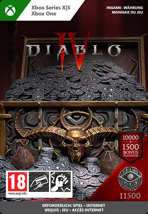 Produktbild Microsoft Diablo IV 11500 Platinum (11500 CHF)