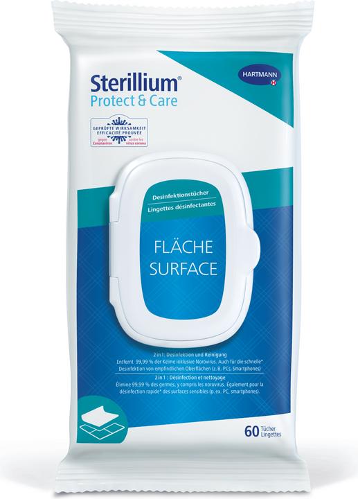 Sterillium Salviette per la disinfezione delle superfici Protect & Care