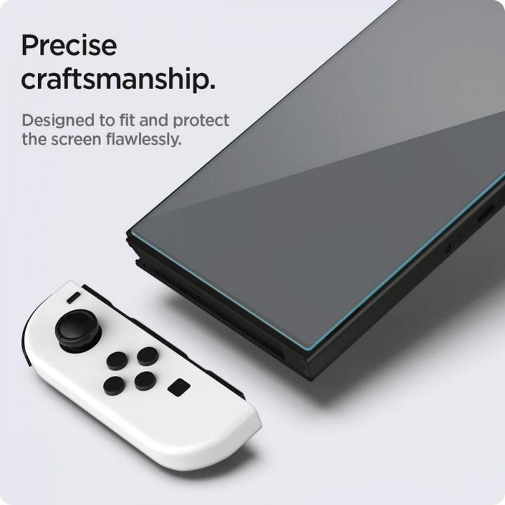 Produktbild Spigen szkło hartowane do Nintendo Switch OLED 2szt. (Switch)