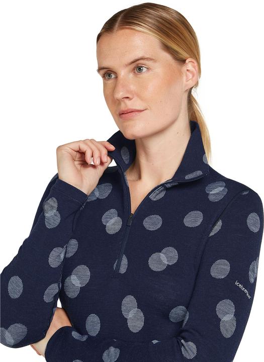 Produktbild Icebreaker Women's 260 Vertex L/S Half Zip Falling Flakes (XS)