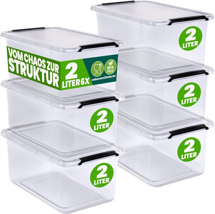 Produktbild Deuba Aufbewahrungsbox (20 x 15 x 12 cm, 2 l)