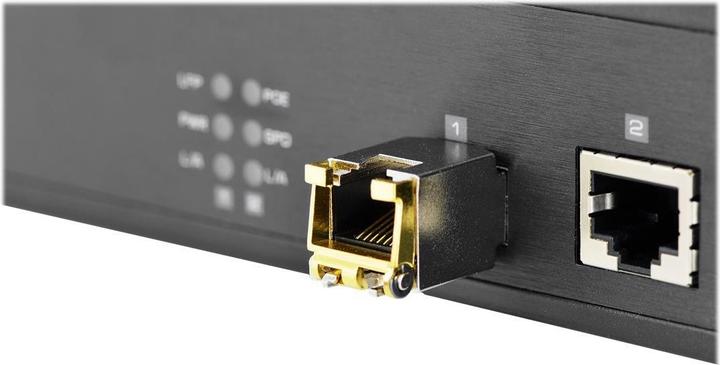 Actual product image Digitus Mini GBIC Copper SFP Module, 10 Gbps, RJ45