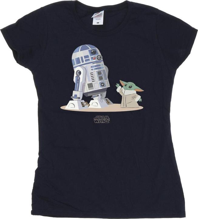 Produktbild Star Wars The Mandalorian R2D2 And Grogu TShirt (L)