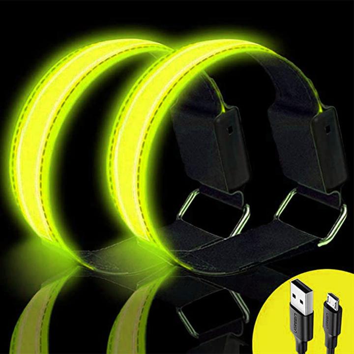 Actual product image Stride Aufladbares USB Leuchtarmband für Kinder / Erwachsene zum Sport